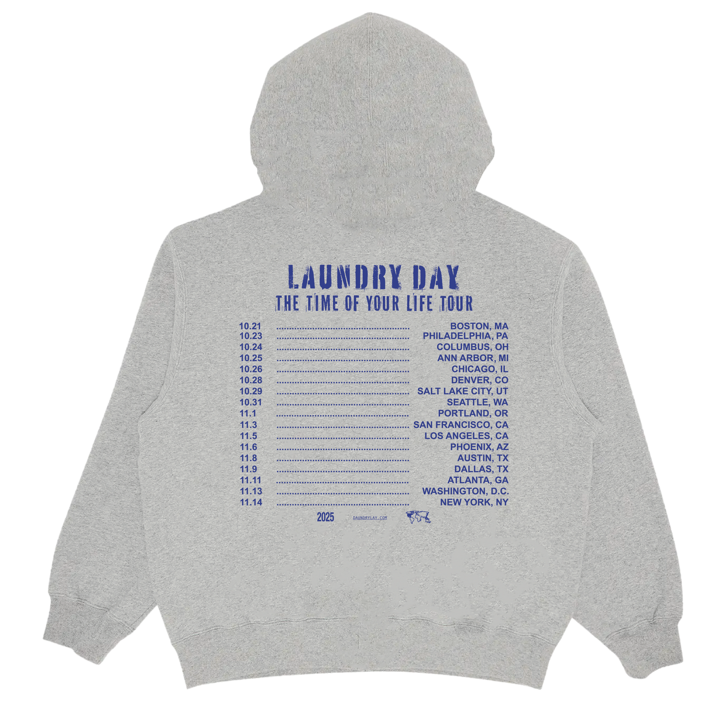 Time Of Your Life Tour Zip Up Hoodie