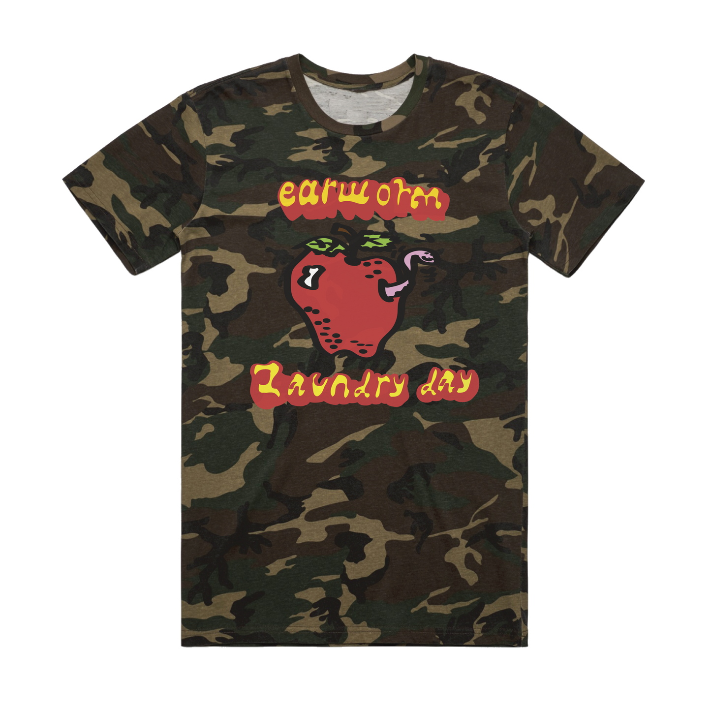 Camo Earworm Tee